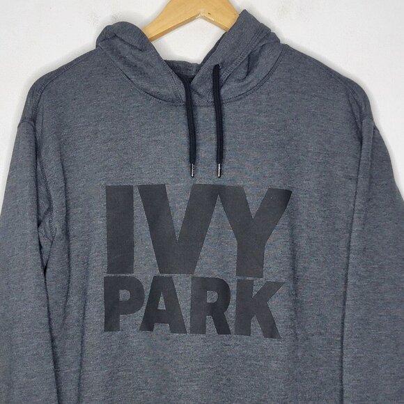 Ivy Park Dark Gray Logo Spell Out Pullover Hoodie Hooded Sweater Men's XS - Picture 3 of 6